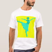 Ballet Happy New Year Men's Basic T - Shirt, White T-Shirt (Vorderseite)