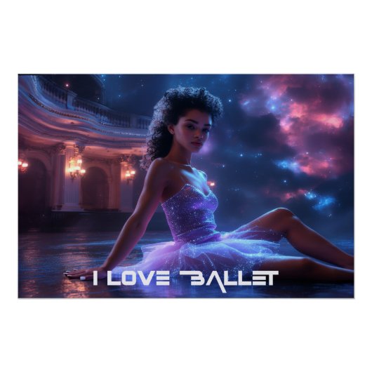 BALLET - I LOVE BALLET POSTER (Vorderseite)