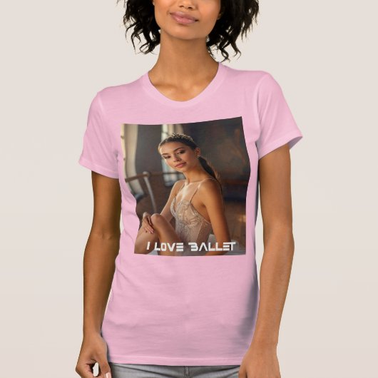 BALLET - I LOVE BALLET T-Shirt (Vorderseite)
