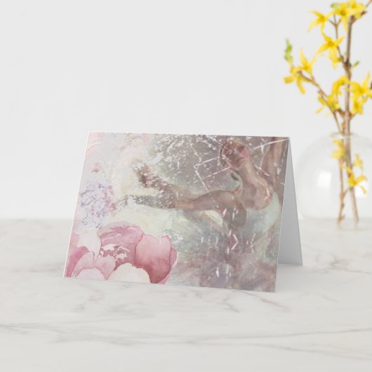 Ballet Impressions Karte (Gelbe Blume)