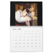 Ballet in Art, Tanzkalender, Degas, Renoir Kalender (Jan 2026)