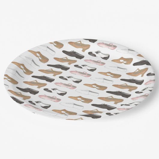 Ballet Jazz Steche Lyrical Acro Character Dance Sh Pappteller (Schrägansicht)