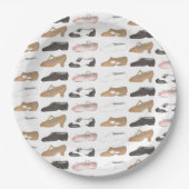 Ballet Jazz Steche Lyrical Acro Character Dance Sh Pappteller (Vorderseite)