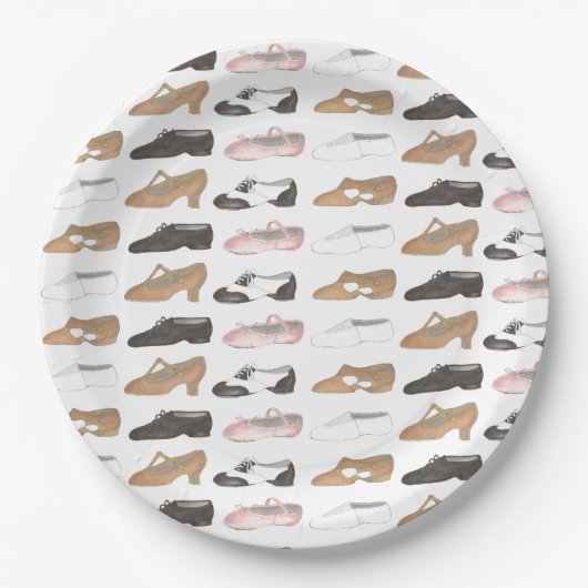 Ballet Jazz Steche Lyrical Acro Character Dance Sh Pappteller (Vorderseite)