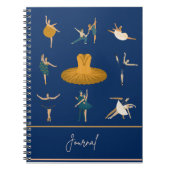Ballet Journal Notizblock (Vorderseite)