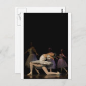 Ballet-Karte Postkarte (Vorne/Hinten)