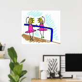 Ballet Kid Poster (Heimbüro)