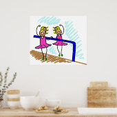 Ballet Kid Poster (Küche)