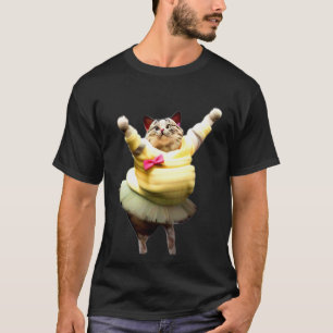 Ballet Kitty Cat Version 2 0 T-Shirt