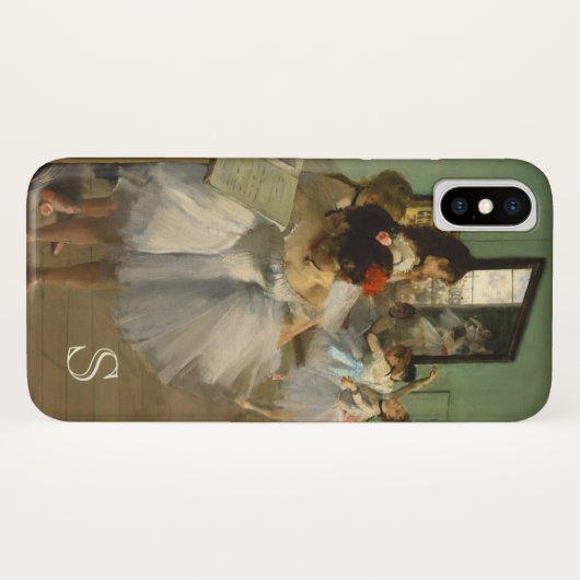 Ballet-Klasse | Edgar Degas | Impressionistin Case-Mate iPhone Hülle (Rückseite (Horizontal))