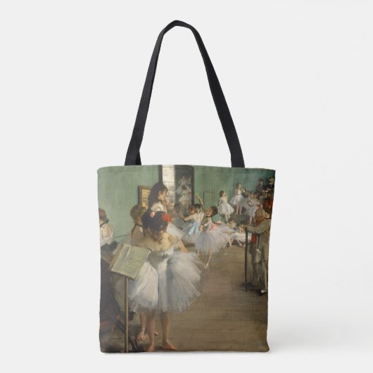 Ballet-Klasse | Edgar Degas | Impressionistin Tasche (Rückseite)