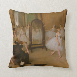 Ballet-Klasse   Edgar Degas   Tänzer Kissen