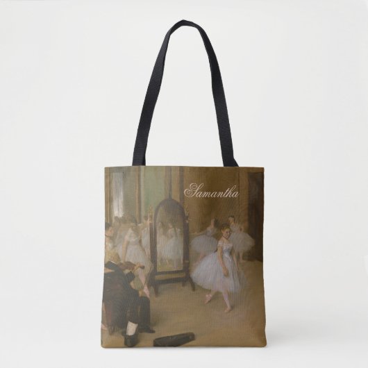 Ballet-Klasse | Edgar Degas | Tänzer Tasche (Vorderseite)