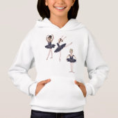 Ballet-Klasse Hoodie (Vorderseite)
