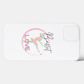 Ballet Liebe iPhone Case (Rückseite (Horizontal))