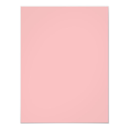 Ballet Light Pink Personalisiert Peach Background Fotodruck (Vorne)