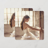 BALLET LOVE - BALLET & DANCE (Vorne/Hinten)