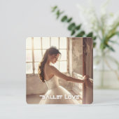 BALLET LOVE - BALLET & DANCE (Stehend Vorderseite)