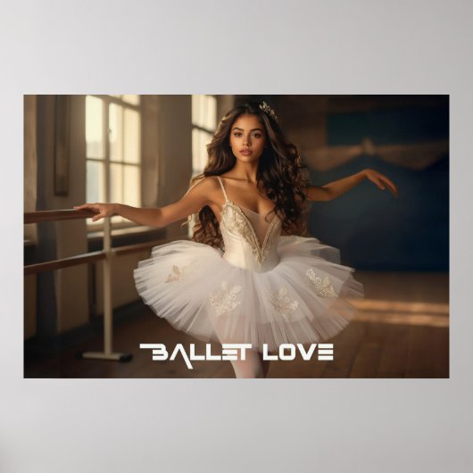BALLET LOVE - BALLET & DANCE POSTER (Vorne)