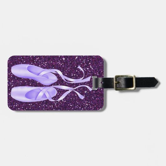 Ballet Luggage Tag - SRF Gepäckanhänger (Vorderseite horizontal)