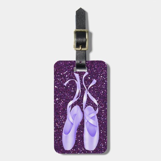 Ballet Luggage Tag - SRF Gepäckanhänger (Vorderseite vertikal)