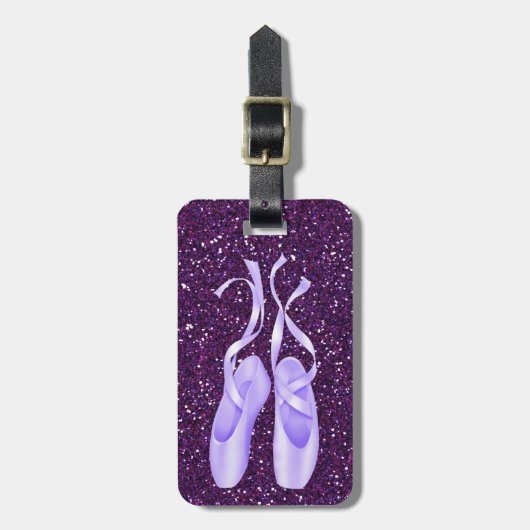 Ballet Luggage Tag - SRF Gepäckanhänger (Vorderseite vertikal)