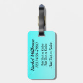 Ballet Lugtag Gepäckanhänger (Rückseite vertikal)