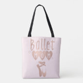 Ballet Mama Rosa Rose Gold Stars & Herzen Tasche (Rückseite)