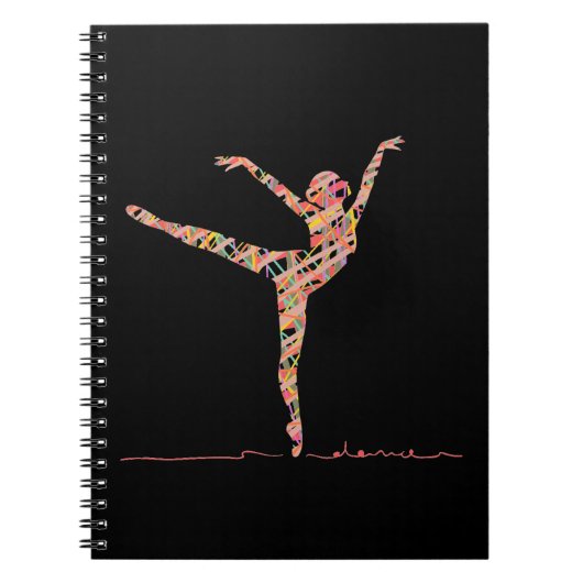 Ballet modern dancer notizblock (Vorderseite)