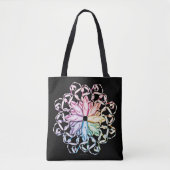 Ballet Muster Tote Bag Tasche (Vorderseite)