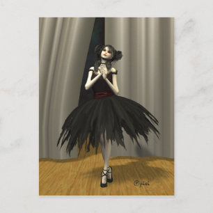 "Ballet Noire" Postkarte
