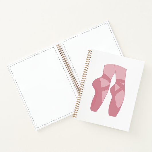 Ballet-Notebook Notizblock (Innenseite)