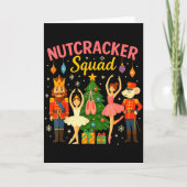 Ballet Nutcracker Squad Christmas Costume For Kids Karte (Vorderseite)