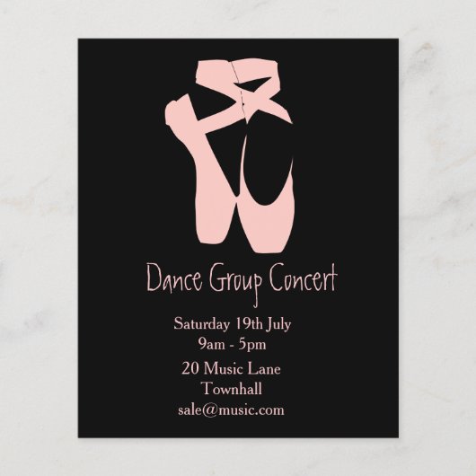 Ballet or modern dance flyer (Vorne)