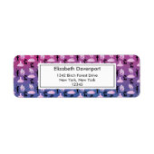 Ballet Pattern auf rosa und blaue Farbe (Vorne)