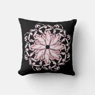 Ballet Pattern (pink) Kissen
