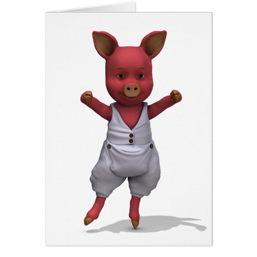 Ballet Pig En Pointe (Vorne)