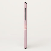 Ballet Pink Blume iPhone X Fall Case-Mate iPhone Hülle (Hinten/Links)