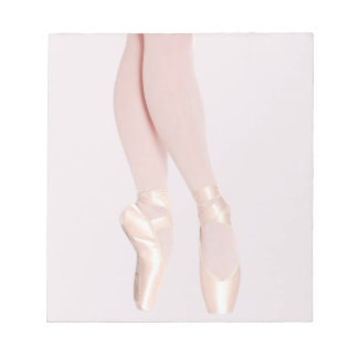 Ballet Point Shoes Notizblock