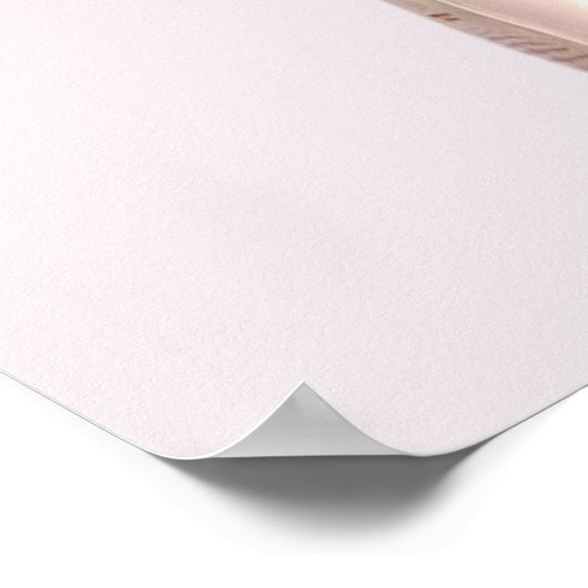 Ballet Point Shoes Poster (Ecke)