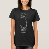 Ballet Pointe Shoe Funny Frische Pasta machen T-Shirt (Vorderseite)