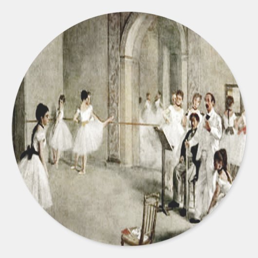 Ballet Practice Aufkleber (Vorderseite)