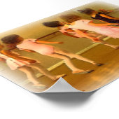 Ballet Practice Poster (Ecke)