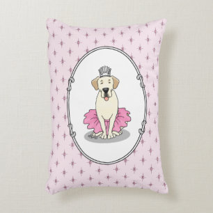 Ballet Princess Gelbe Labrador Labrador Retriever  Dekokissen