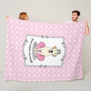 Ballet Princess Gelbe Labrador Labrador Retriever Fleecedecke