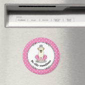 Ballet Princess Gelbe Labrador Labrador Retriever  Magnet (In Situ (Geschirrspüler))