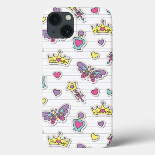 Ballet Princess-Muster Case-Mate iPhone Hülle (Rückseite)