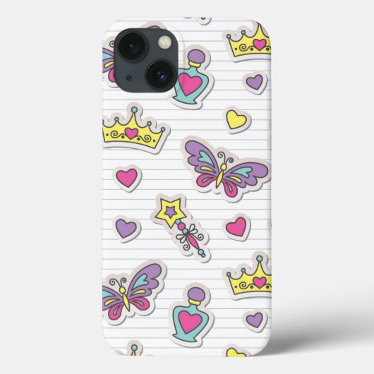 Ballet Princess-Muster Case-Mate iPhone Hülle (Rückseite)