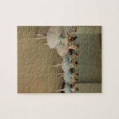 Ballet Probe Artwork - Tanz in einer großen Halle Puzzle (Horizontal)