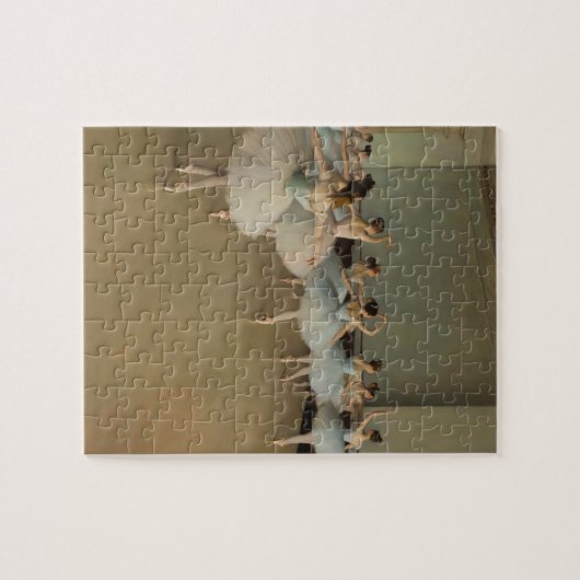 Ballet Probe Artwork - Tanz in einer großen Halle Puzzle (Horizontal)